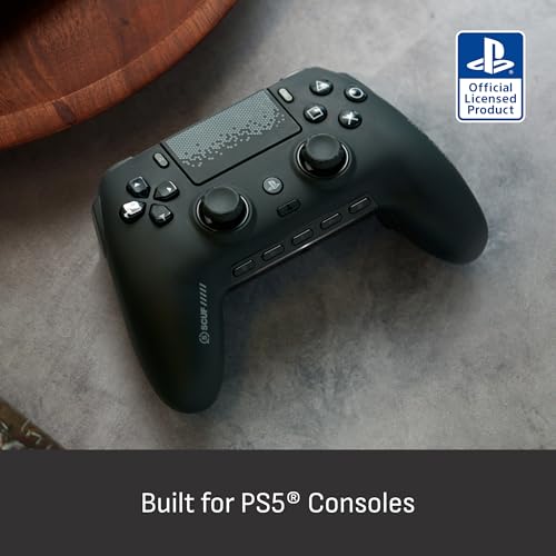 Image of SCUF OMEGA PS5 Wireless Performance Controller - Officially Licensed, 11 Custom Inputs, Instant Triggers, Low Latency, TMR Durable Thumbsticks - Windows PC Compatible - Light Gray