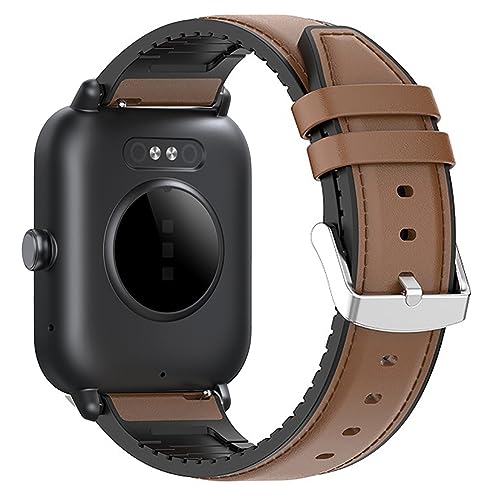 Correa compatible para ITOUCH AIR 4, 24mm cuero y silicona miniatura 4