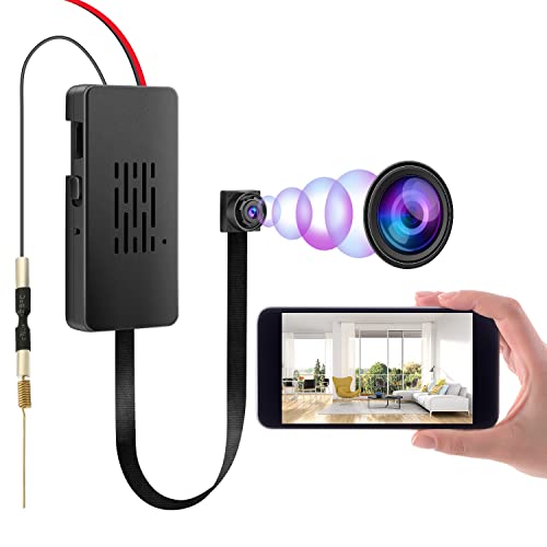 TDW Mini Kamera, HD 1080P WLAN Mini Kamera mit Live Übertragung Handy App WiFi Mini Camera mit Bewegungserkennung Kleine Überwachungskamera für Innen Aussen Sicherheit Cover