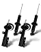 Shocks,SCITOO Front Rear Gas Struts Shock Absorbers Fit for 2007 2008 2009 2010 2011 2012 Dodge Caliber,2007 2008 2009 2010 Jeep Compass Patriot 334643 334642 341654 72401 Set of 4