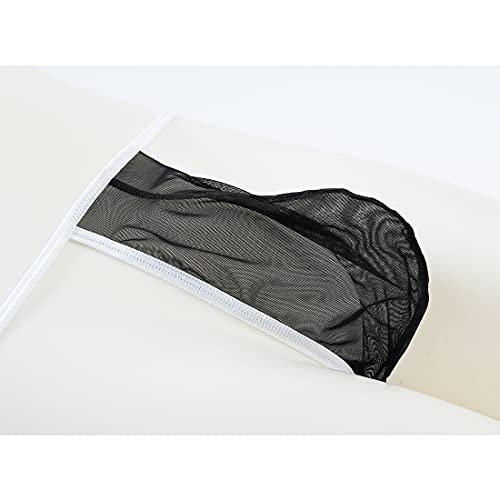 ZONBAILON Mens Sexy Sheer Thong Underwear See Through Mesh Bulge Pouch G-String T-Back Briefs M L XL 2XL 3XL2