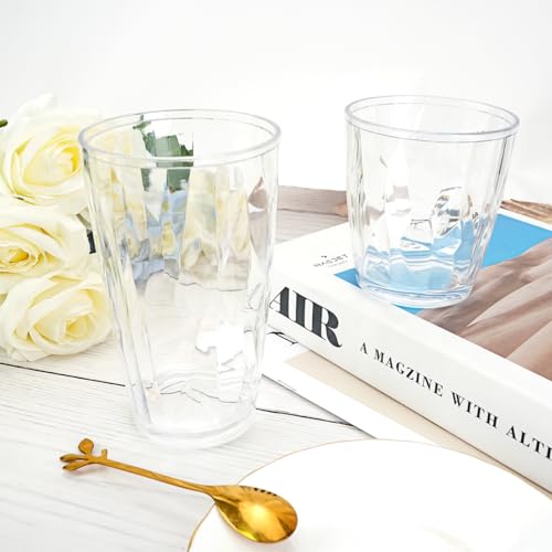 Verres à Eau en Plastique Incassable Gobelets Réutilisables pour Fêtes sans Casse - 4