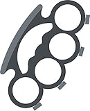 Magnet Steel Gray Brass Knuckles Cartoon Magnetic Vinyl Magnet Bumper Sticker (12' Tall)