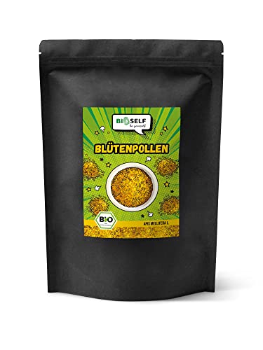 Bioself Polen de abeja ecológico, natural (1 kg)