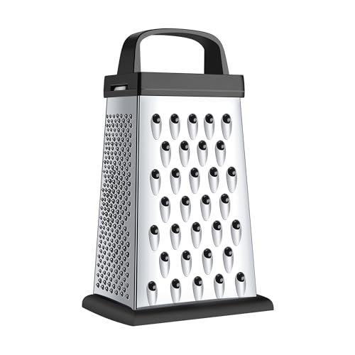 Kaishun Cheese Grater, Mini Size 4-Sided Stainless Steel Grater, Food ...