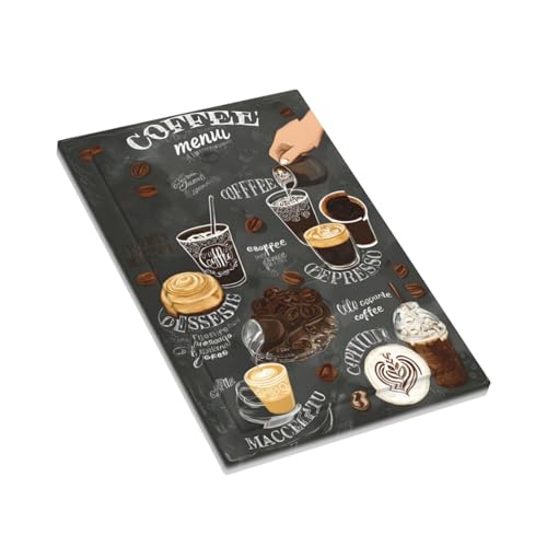 Decorative Light Switch Cover Plate Retro Coffee Cup Bean 1 Gang No Device Single Blank Outlet Covers Wall Plate Cover Switchplate Electrical Faceplate for Coffee Bar Decor