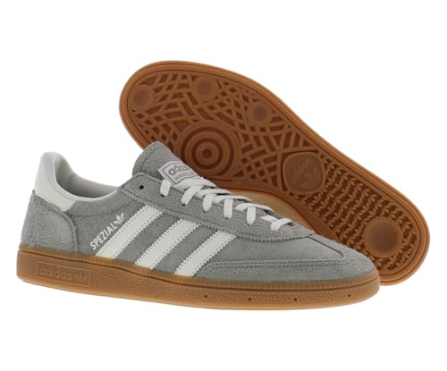 Image of adidas Originals Handball Spezial (Silver Pebble Gum, Womens, 9)