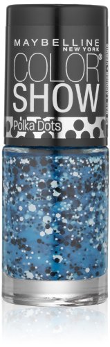 Maybelline New York Color Show Nail Lacquer, Blue Marks The Spot.23 Fluid Ounce