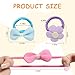 30Pcs Toddler Hair Ties, Baby Hair Ties for Girls, Cute Bow Flower Ponytail Holders, Colorful Seamless Cotton Bands for Litter Girls Kids, Toddler Hair Accessories for Thick Thin Hair