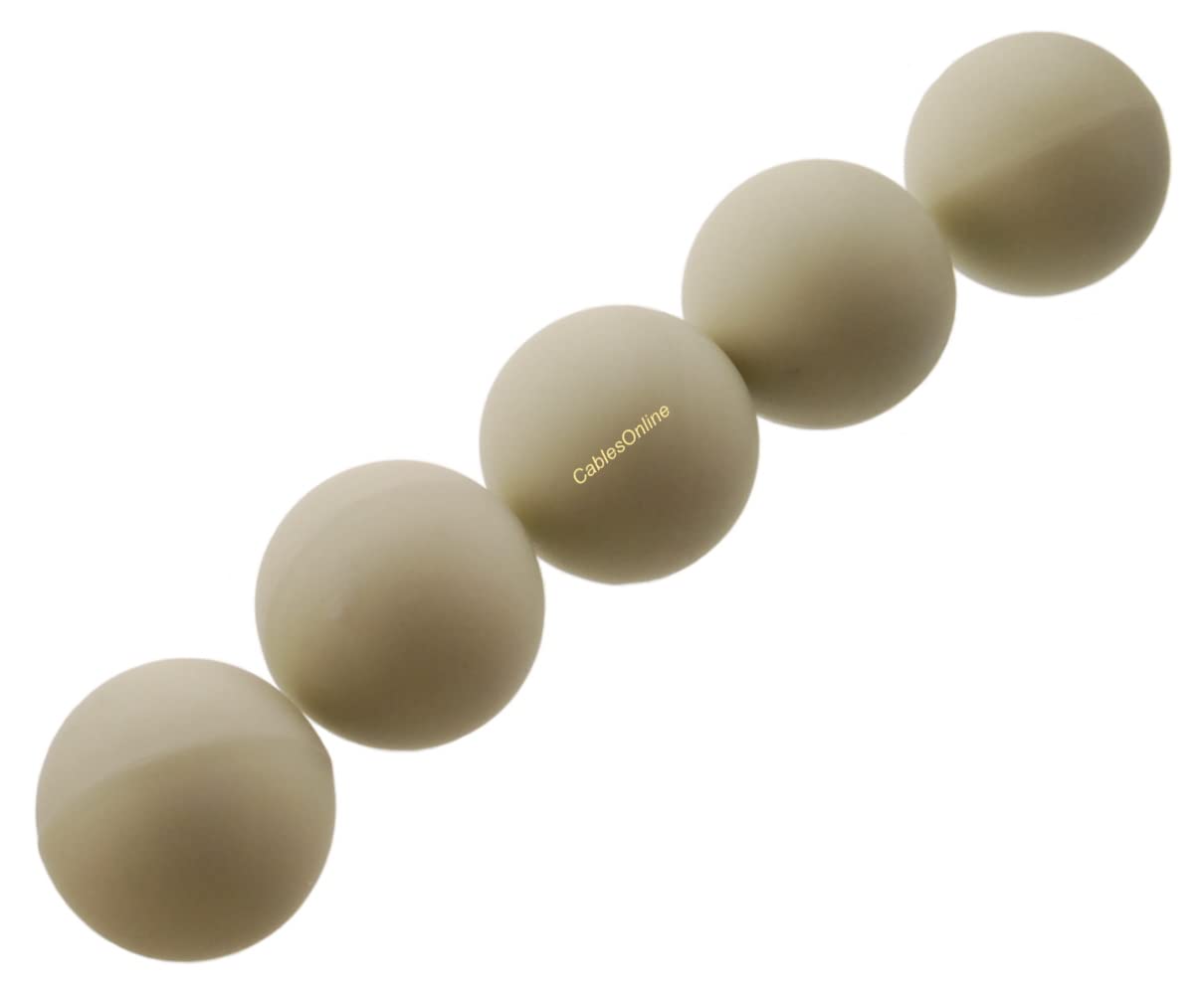 cablesonline, 5er Pack Ersatz Maus Ball, 21,0 mm, (ms-b01–5)