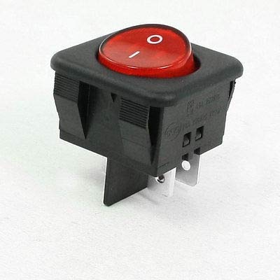 Interrupteur AC 16A 250V 4 broches pour réparer une bascule défectueuse sur machine de bricolage
