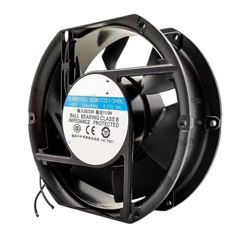 Ventilateur de refroidissement AC 380V 17251 extracteur d'air industriel 172x51mm