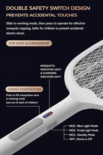 Image of FLYNGOMosquito Killer Racket with UV Light