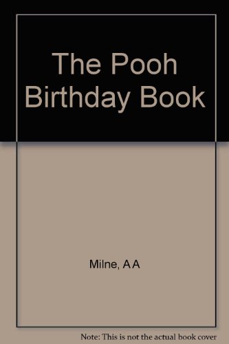 Pooh Birthday Book 052544212X Book Cover