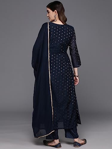 Image of INDO ERA Women Embroidered Kurta for Women