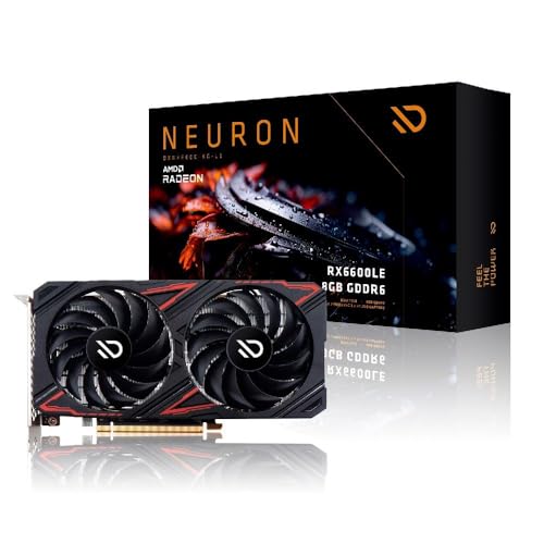 Placa de Vídeo Duex RX 6600 LE 8GB GDDR6 128Bits - DXRX6600-LE