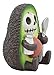 Ebros Small Furry Bones Hearty Avocado Haass Skeleton Figurine 2.75