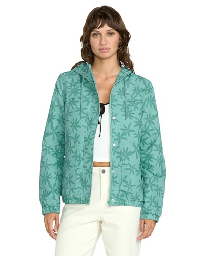 Veste Volcom Enemy Stone le coupe-vent femme à capuche qui protège du froid avec confort