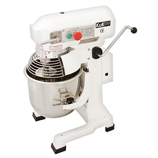 KuKoo Robot Batidora 550W Amasadora Repostería Profesional Robot de Cocina Automática Multifuncional Planetaria Industrial 15 Litros Raspador de acero GRATUITO