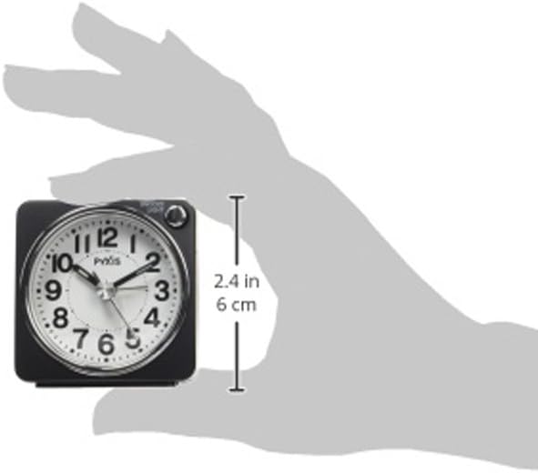 Seiko Clock Alarm Clock Clock Pyxis Light (Black) NR437K