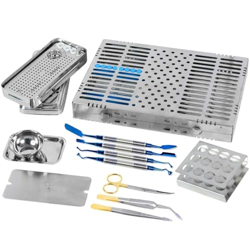 MuskalMed Dental PRF Box GRF System Platelet Rich Fibrin Set Surgi Membrane Kit with Organizing Cassette MDK-07