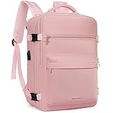 BOSTANTEN Travel Backpack for Women- Flight Approved Carry On Backpack, 15.6' Laptop Backpack Large Lightweight Weekender Bag