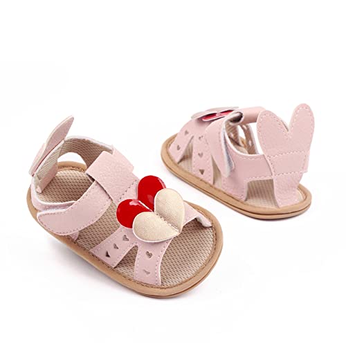 Toddler Infant Kids Love Girls First Walking Leisure Shoes Open Toe Leisure Shoes Sandals Soccer Slides Kids2