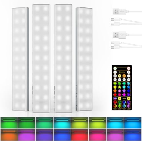 Image of EZVALO 80RGB Under Cabinet Lighting, Shelf Lights, Led Light Bar