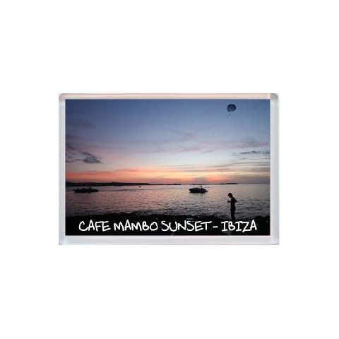 Cafe Mambo Sunset Jumbo Fridge Magnet Cover