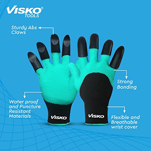VISKO Garden Tools Set, 662 Gardening Hand Tool Kit 3 Pieces for Home Gardening