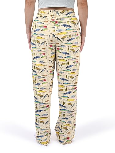 Lured to Fishing Pajama Pants for Men | Humorous, Funny, Novelty Bottoms | Loungewear for Anglers3