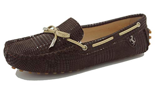 Loafers impression serpent avec nœud parfaits pour le bureau et les sorties