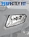 A & UTV PRO Headlight Housing for Polaris Sportsman 500 HO EFI TOURING 2005-2010, Front Left & Right Head Light Covers Head Lamp Lens Parts Accessories, (2PCS, Bulb Not Included)