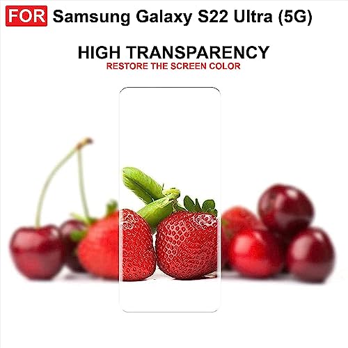 Image of OCTRIX Samsung S23 Ultra Tempered Glass Screen Protector, UV Glass Full Adhesive [Liquid Technology][Fingerprint Sensor Working] Glass Protector for Samsung Galaxy S23 Ultra 5G /HD