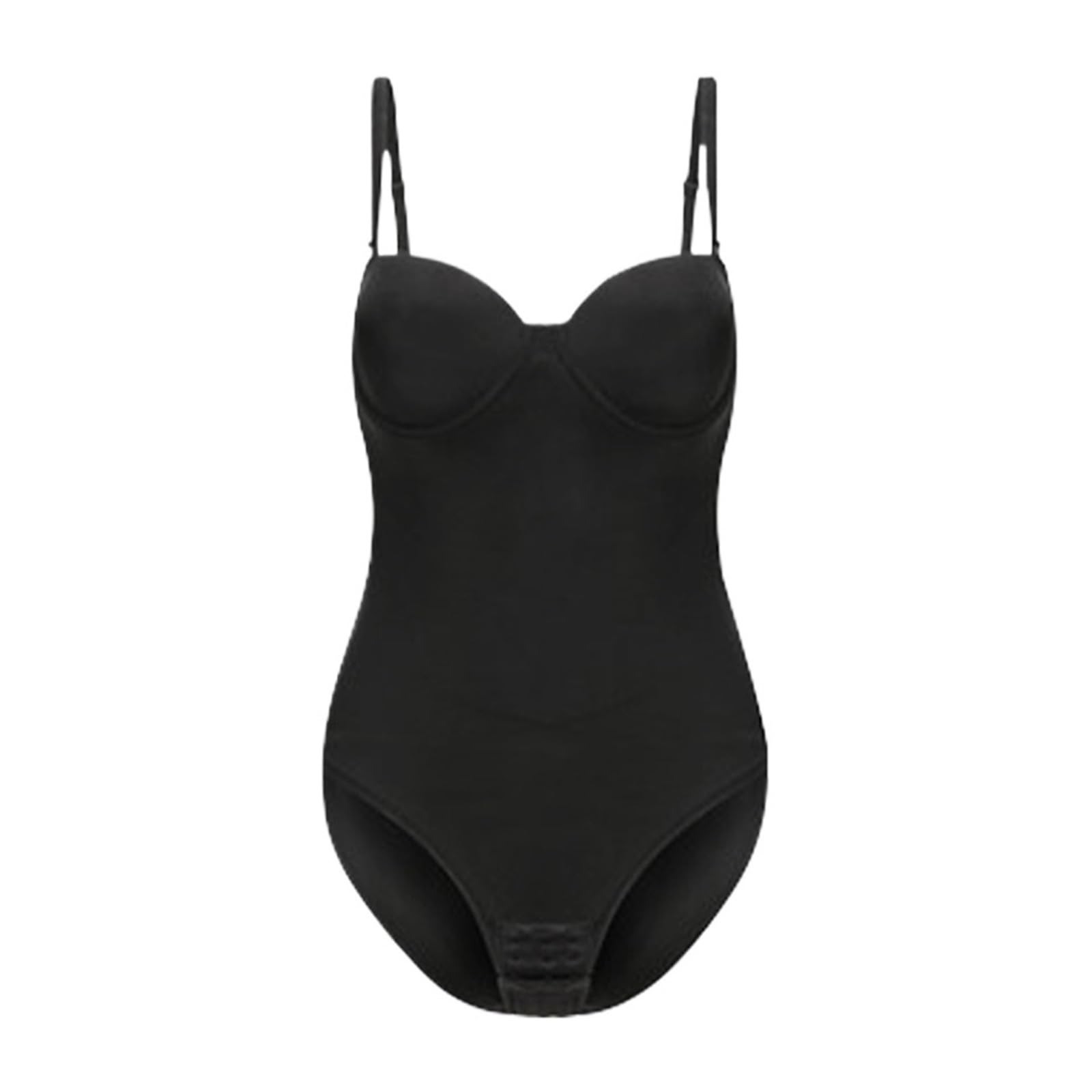 WNBFTTK Faja Mujer Body de mujer adelgazante | Shaper Tummy Control Shapewear Correa de hombro desmontable Ropa interior femenina