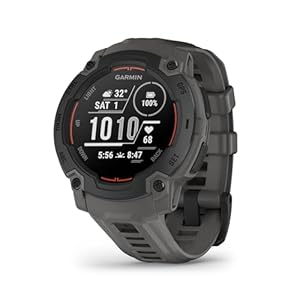 Garmin Instinct E GPS 45mm Smartwatch, Rugged watch with essential smart features, Built-in Sports Apps, Supertough Design Features, up to 16 days Battery Life, Black