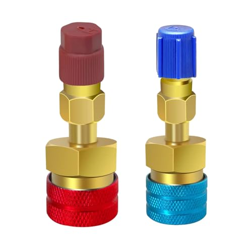Conector rápido para conversión R1234YF a R134A en aire acondicionado miniatura 1