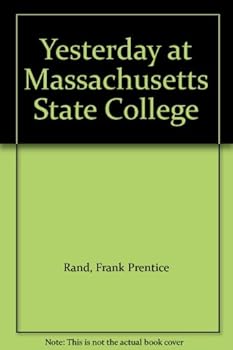 Hardcover Yesterday at Massachusetts State College Book