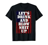 Funny Fireworks Shirts for Men Women Day Drinking 4th July T-Shirt