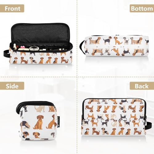 Bolsa de viaje resistente al calor para planchas y rizadores, organizador portátil para accesorios de cuidado del cabello Poses and Breeds Marble Hair Tools miniatura 5