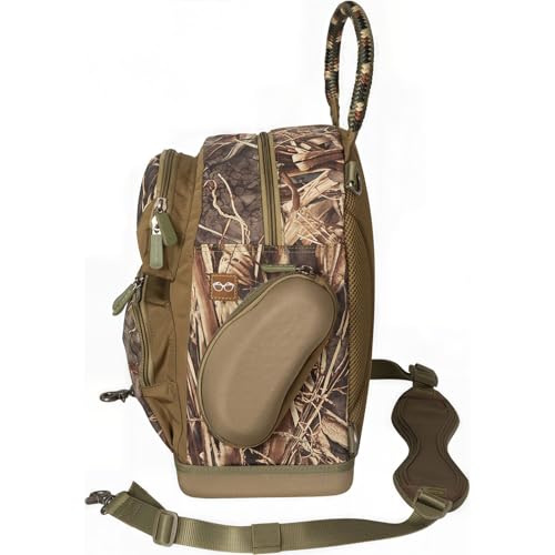 Banded AIR Hardshell Micro Backpack Compact Durable Molded Shock-Resistant Waterproof 15" X 7" X 14" Pack with Padded Back, MAX73