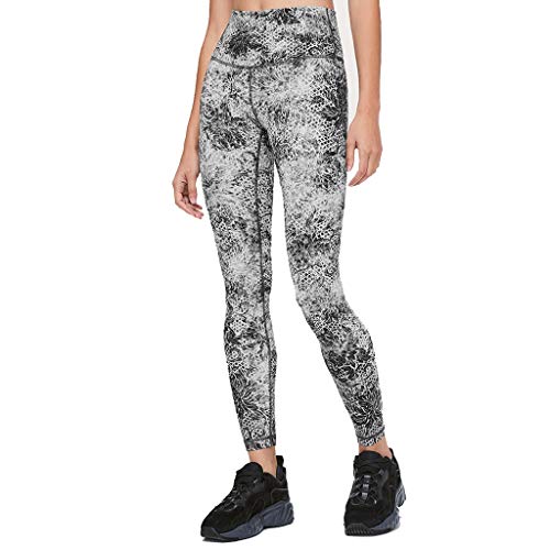 Yoga Sports & Outdoor Clothing Pants Gym Leggings Stretch Breathable And Quick Dry Pants Home Running Fitness Pants High Waist Leggings (Color : Gray, Size : 2XL)