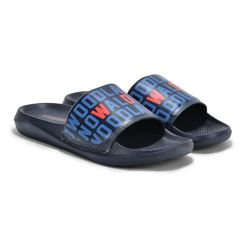 Image of Woodland Men's Black Eva Slides-UK-5 (EURO 39)