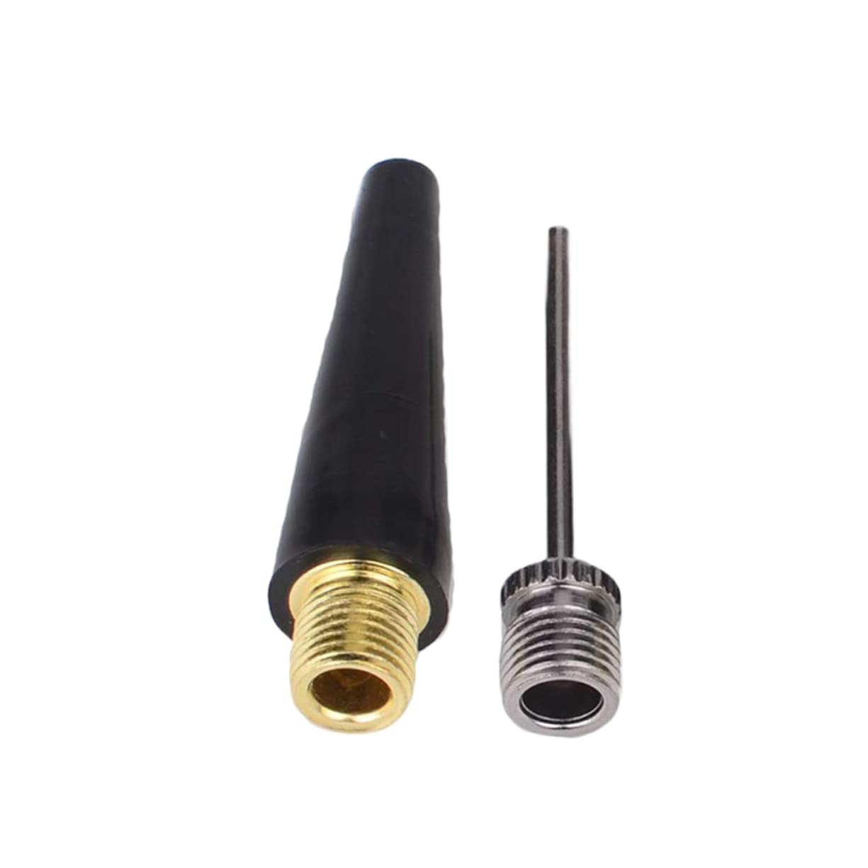 BESPORTBLE 2pcs Air Pump Needles Adapter for Sports Connectors for Basketball Soccer and Football Compact and Portable for Easy Inflation of and Tyres