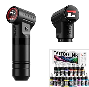 CNC Wireless Machine Dual Batteries & Ink Set 1/2oz 15ml