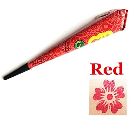 YIDADIAN Henna Tattoo ALL Natural Body Art Ready to Use Organic Temporary Tattoo Waterproof Tattoo Cones Henna Tattoo Ink