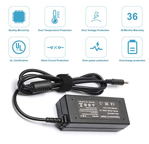 La45Nm140 Kxttw Jt9Dm Hk45Nm140 Ac Adapter Charger Replacement For Dell Inspiron 15 5000 5555 5558 5559 3552 7558 7595;Dell Xps 13 9350 9360 9365 3943 9333 9343 9344-45W 19.5V 2.31A Laptop Charger #TOP4