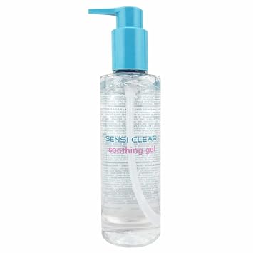 Waxness Sensi Clear Post Waxing Shaving Sun Exposure Gel 6.7 fl oz 200 ml Soothing Hydration Gel with Aloe Vera, Tea Tree & Cucumber Extract Made in Korea