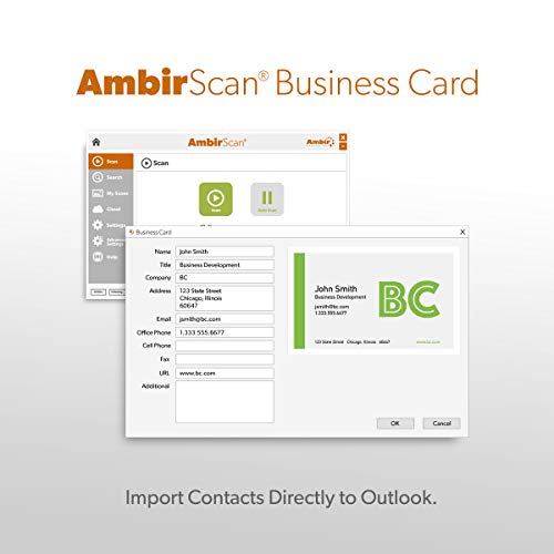 Ambir ImageScan Pro PS667 Card Scanner