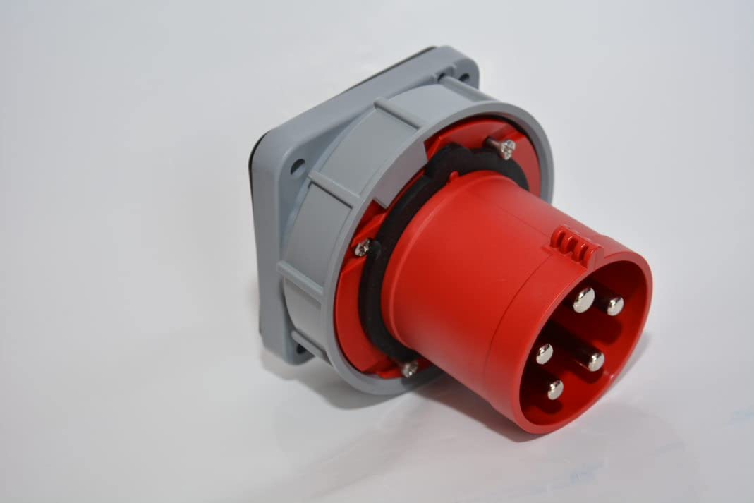 Hilark Cable Tech Prises et fiches - Accessoires pour câbles électriques - Paquet de 10 (rouge)